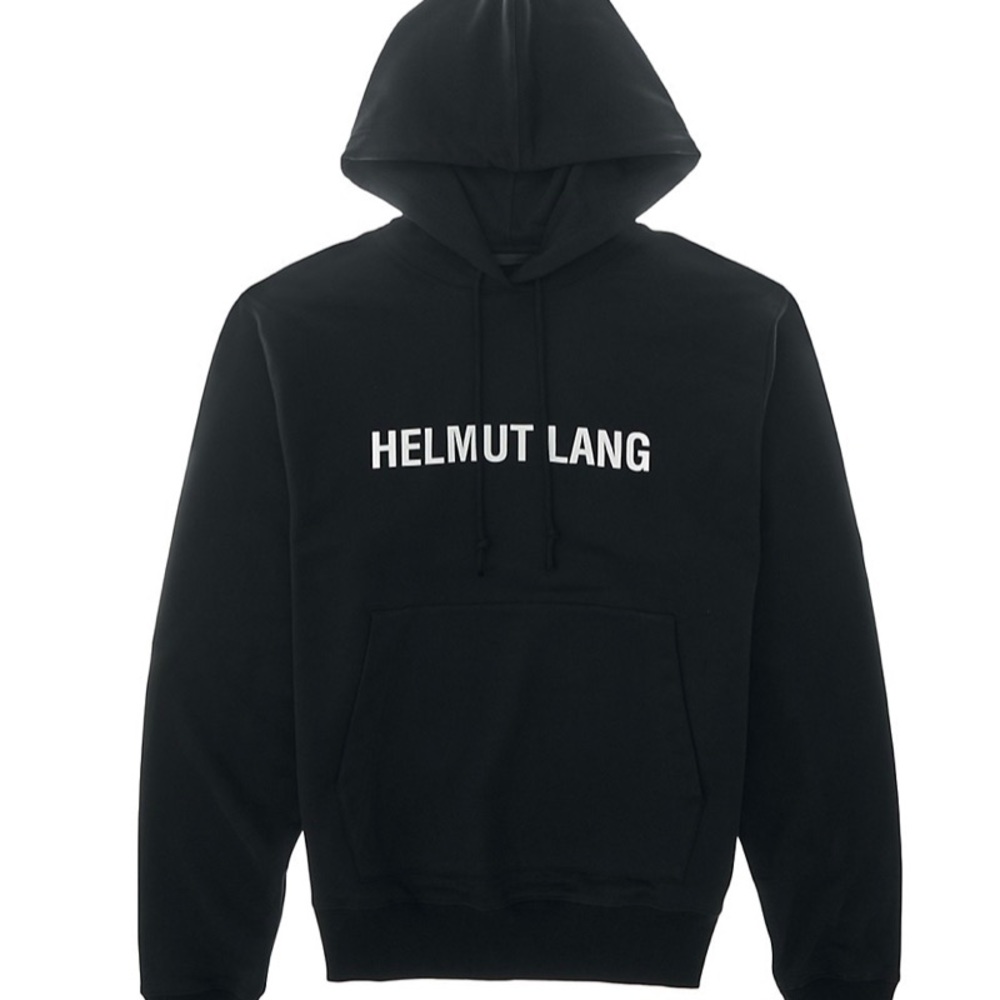 Helmut Lang Core Logo Hoodie